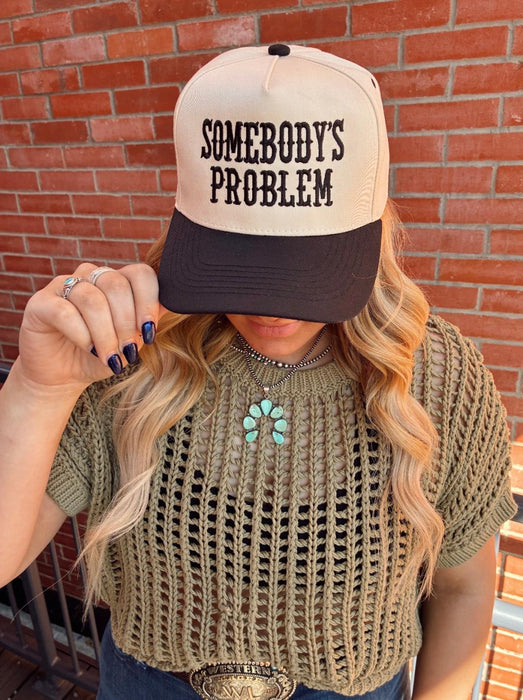 SOMEBOSY'S PROBLEM BLACK HAT