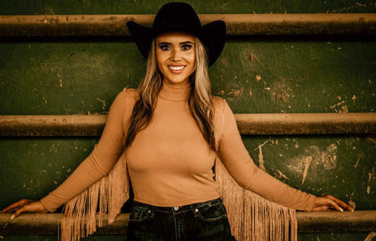 COWBOY REVIVAL TAN TOP